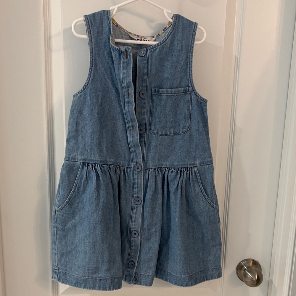 Mini Boden Blue Denim Kids Dress / Tunic